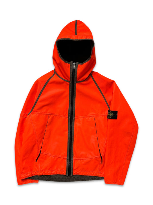 AW05' Stone Island Fluorescent Orange Reversible Jacket
