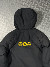 画像をギャラリービューアに読み込む, Early 2000’s Airwalk Black Nuclear Goggle Jacket - Medium