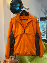 Load image into Gallery viewer, Early 2000’s Nike Bright Orange 1/4 Zip Anorak Pullover