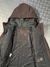 画像をギャラリービューアに読み込む, Early 2000’s Prada Brown Padded Jacket - Womens 6-8