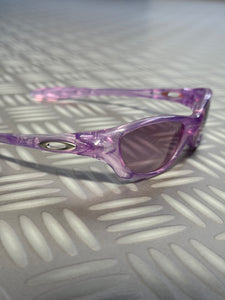 1999 Oakley Fate Transparent Lavender Sunglasses