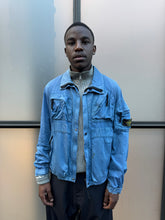 Load image into Gallery viewer, 1990’s Stone Island Petrol Blue Multi Pocket Jacket