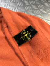 画像をギャラリービューアに読み込む, 1990&#39;s Stone Island Orange 1/4 Zip - Medium / Large