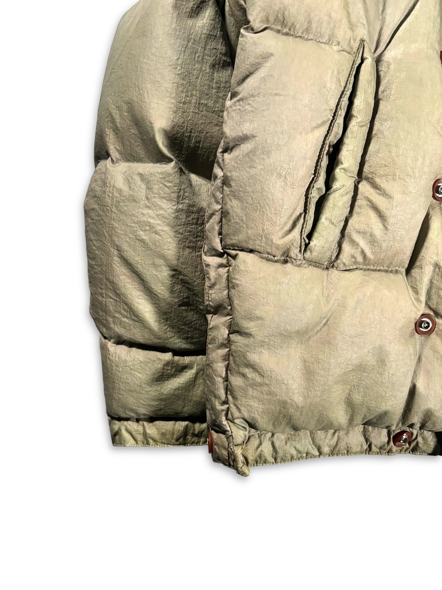 1980's Stone Island Ice Jacket Goose Down With Detachable Balaclava Hood