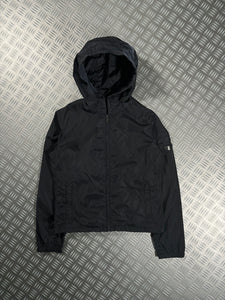 Prada Milano Midnight Navy Nylon Hooded Jacket