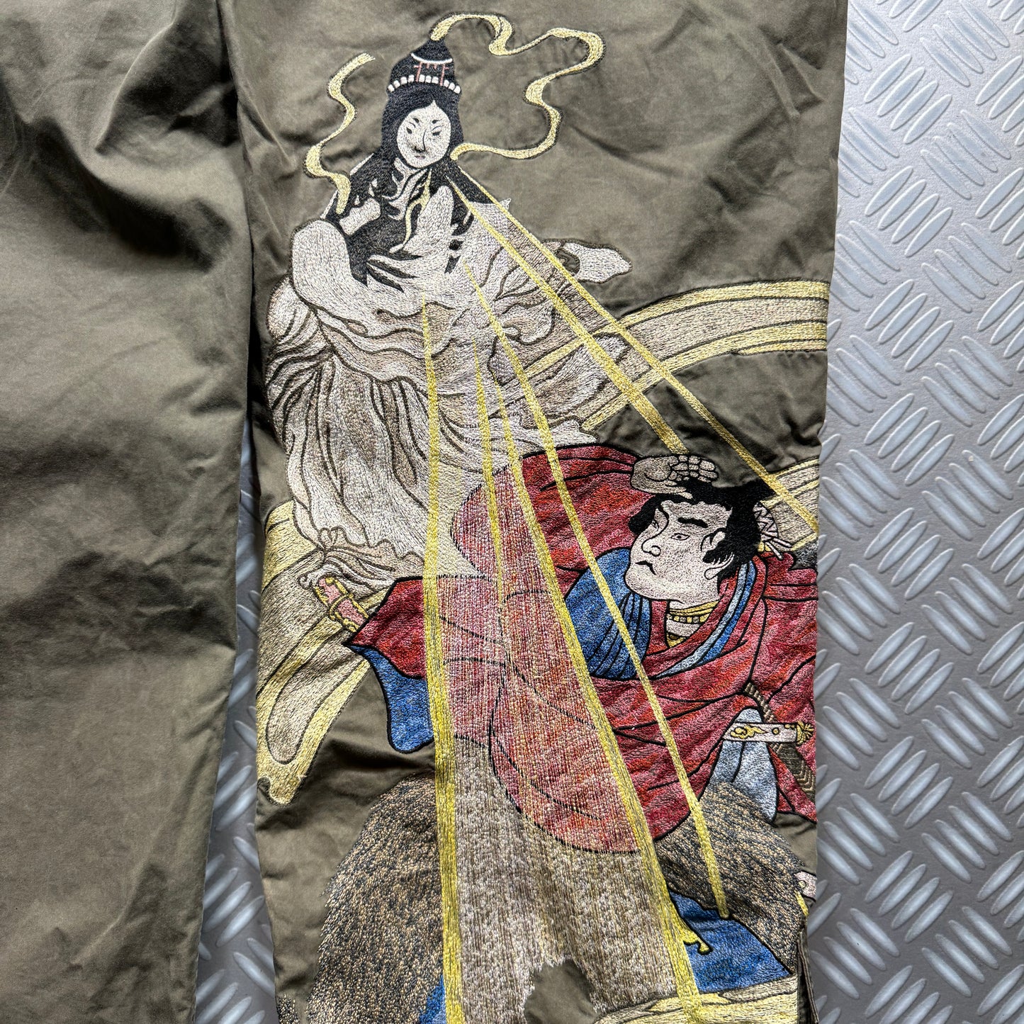 Early 2000’s Maharishi Samurai Embroidered Snopants - 32-34” Waist