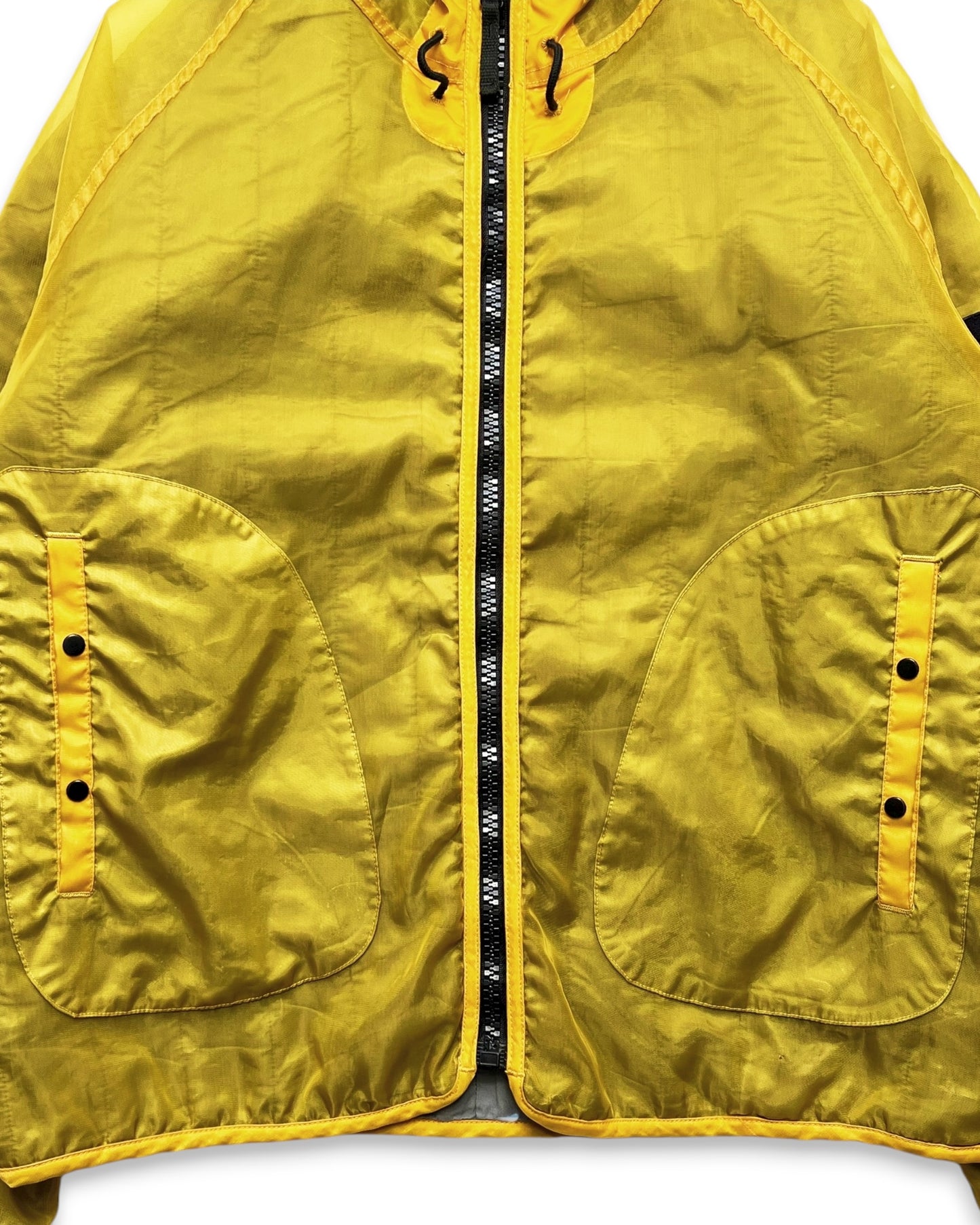 AW03’ Stone Island Bright Yellow Padded Monofilament