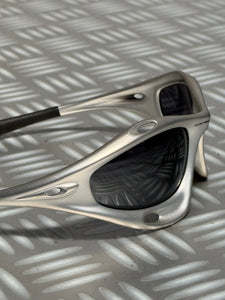 Oakley Silver Racing Jacket Sunglasses