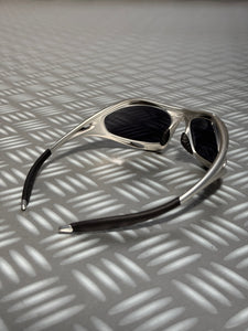 Oakley Silver Racing Jacket Sunglasses