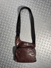 Charger l&#39;image dans la galerie, Early 2000&#39;s Miu Miu Brown Leather Cross Body Side Bag