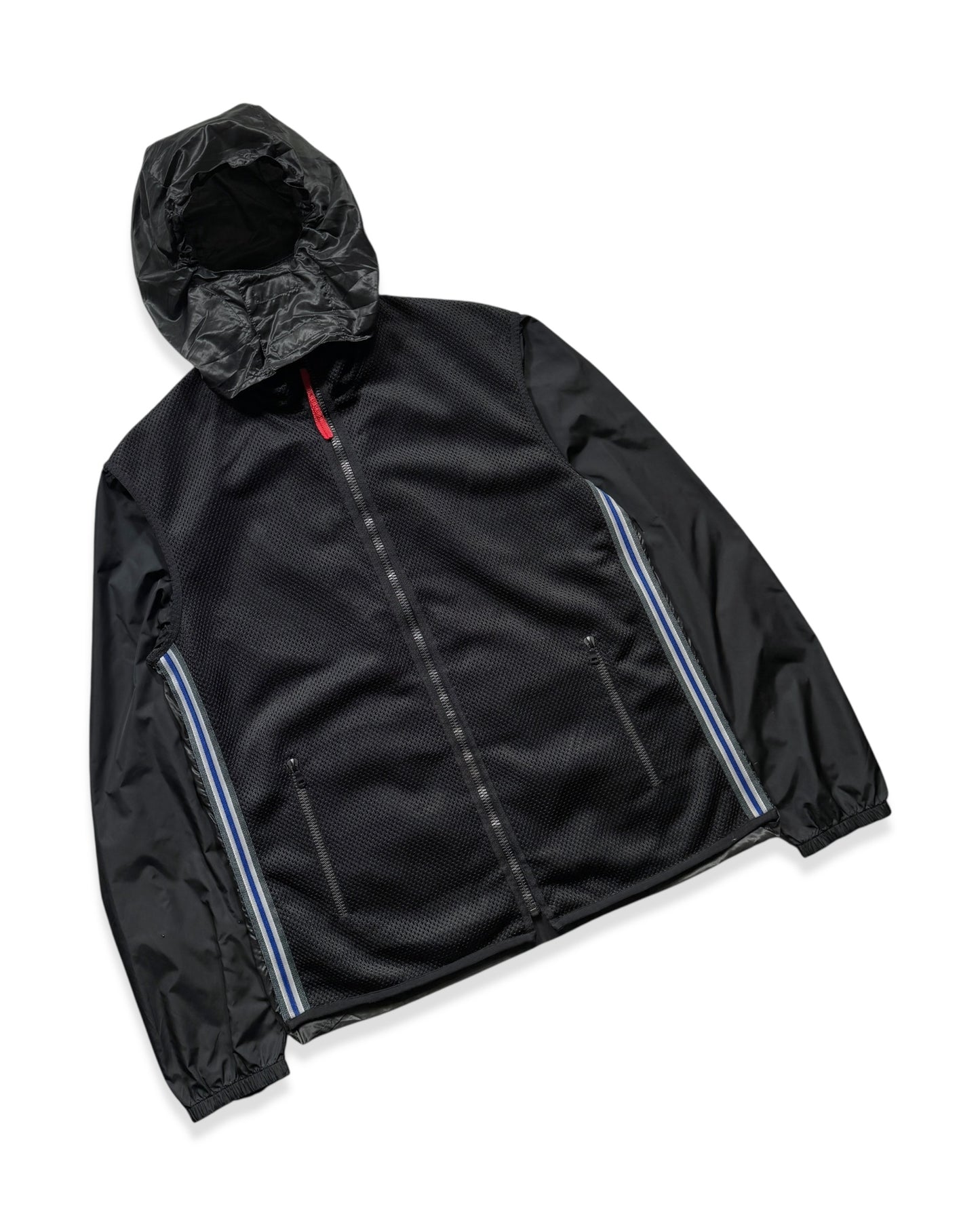 SS00’ Prada Sport Semi-Transparent Back Heavy Duty Mesh Jacket