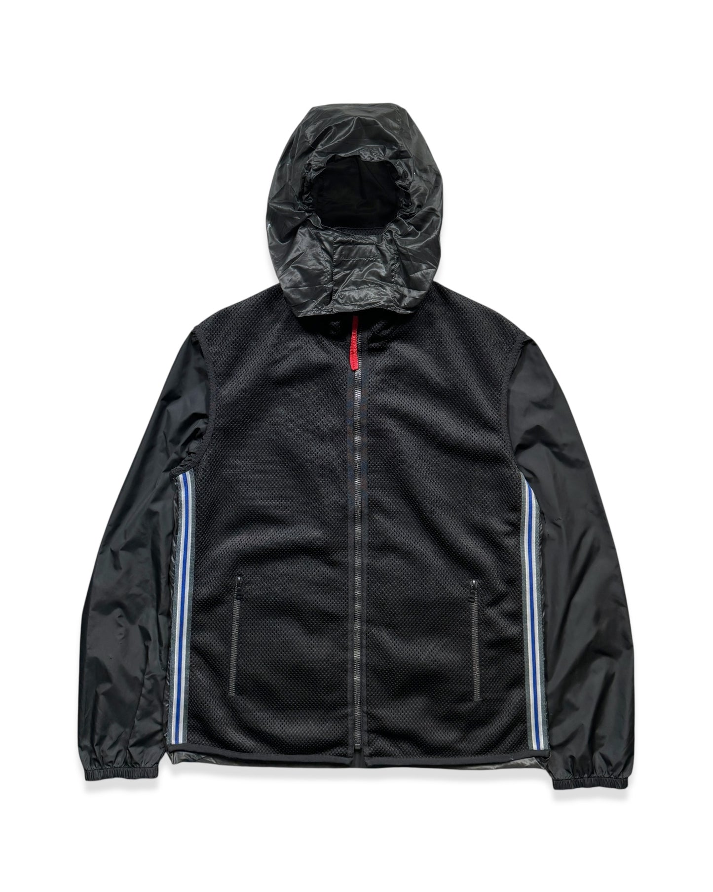SS00’ Prada Sport Semi-Transparent Back Heavy Duty Mesh Jacket