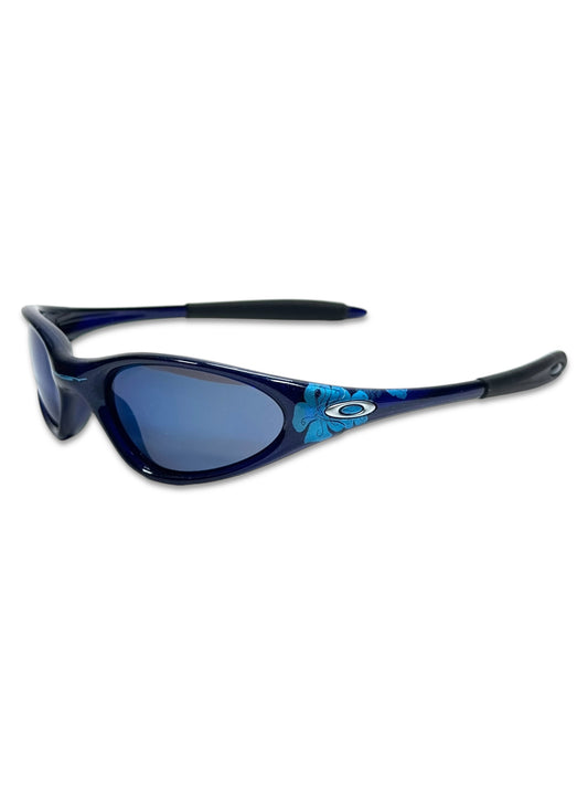 Oakley Royal Blue Flower Print Minute Sunglasses
