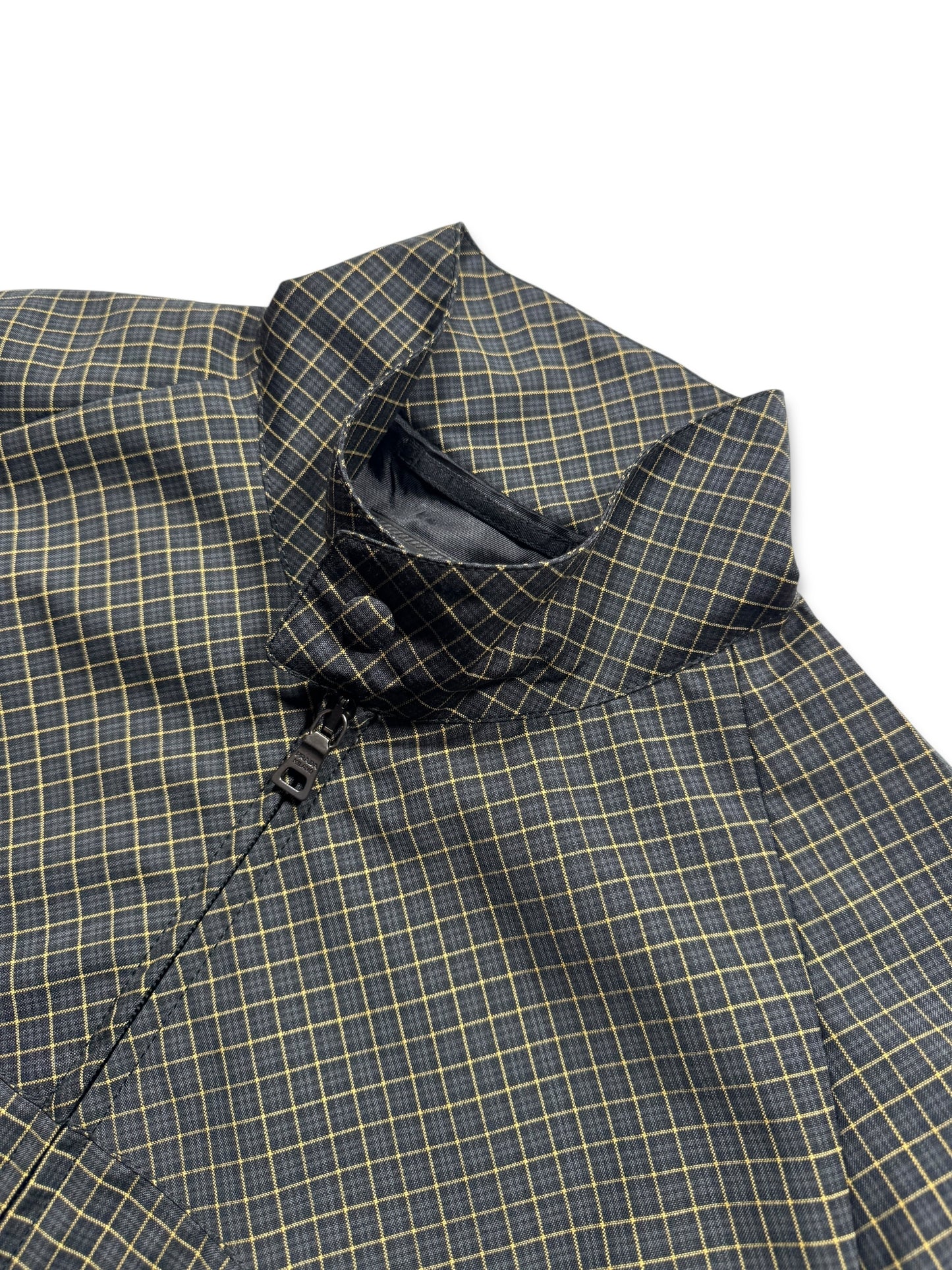 SS17’ Prada Mainline Plaid Harrington Jacket