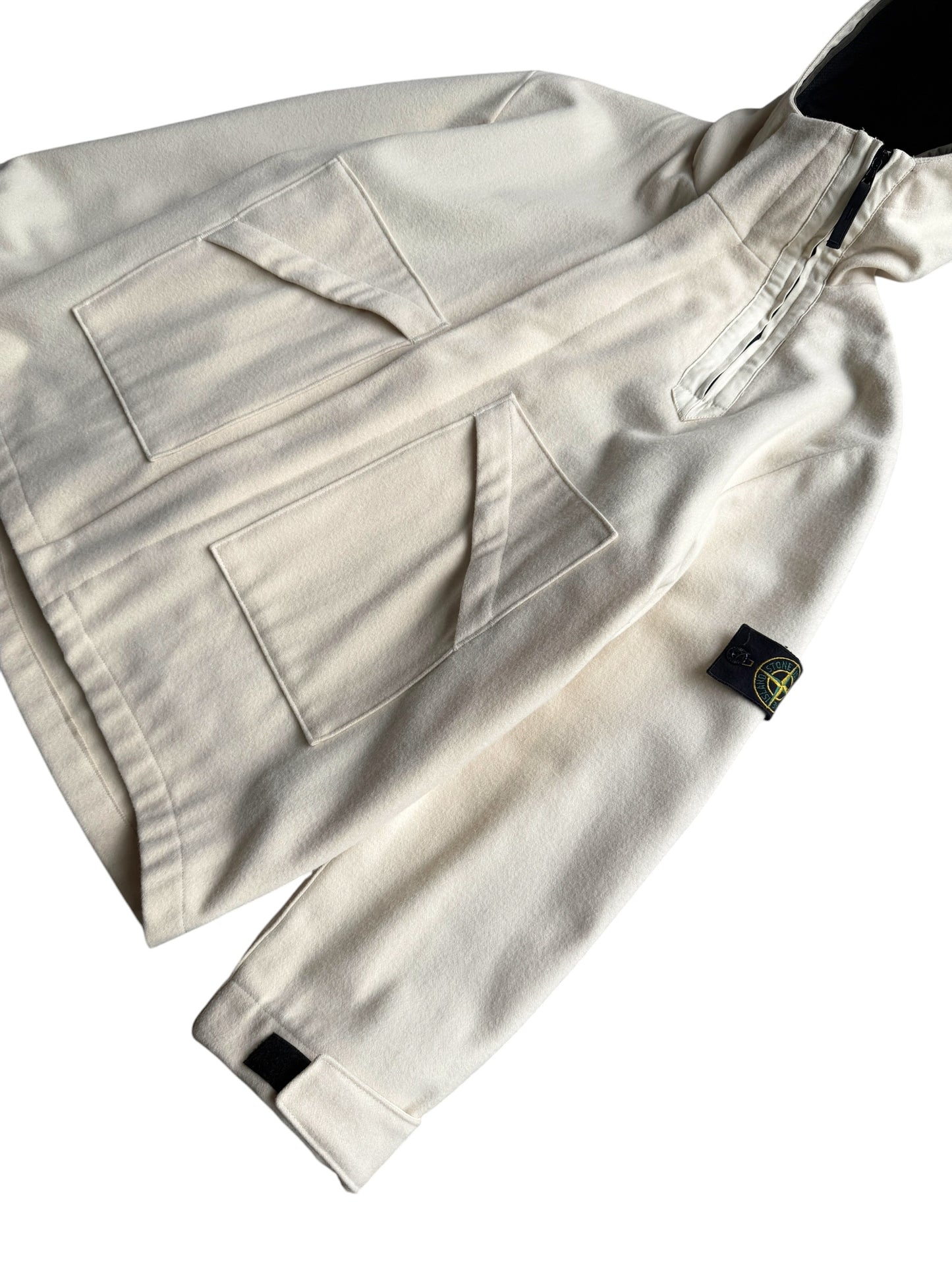 AW00’ Stone Island Asymmetric Zip Dutch Rope Jacket