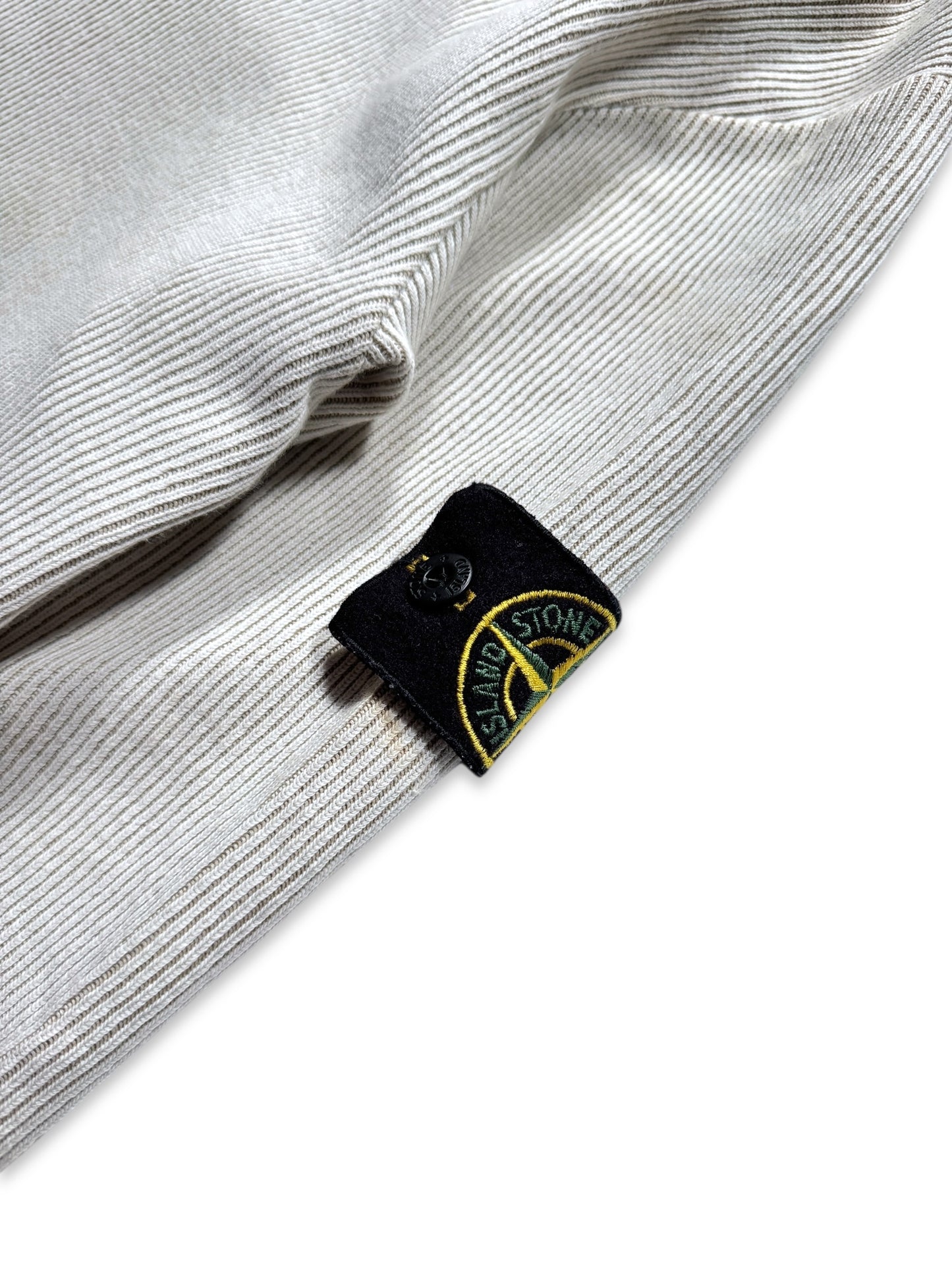 AW02’ Stone Island Ribbed Cotton 1/4 Zip