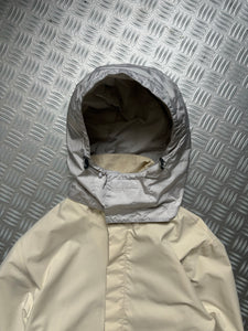 Early 2000’s Prada Sport Ivory Stash Pocket Gore-Tex Jacket