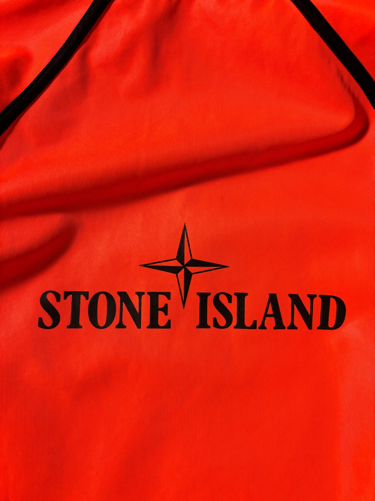 AW05' Stone Island Fluorescent Orange Reversible Jacket