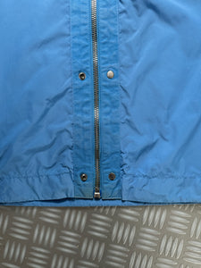 SS09’ Stone Island Bright Blue Spalmatura Hooded Jacket - Medium / Large