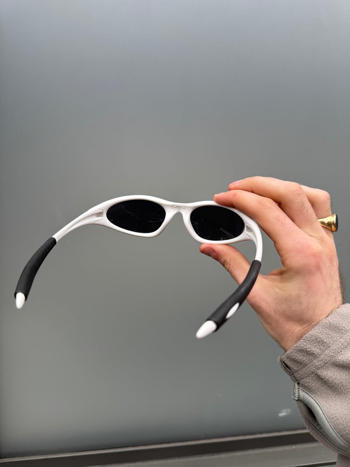 1990’s Oakley Minute Pure White Sunglasses