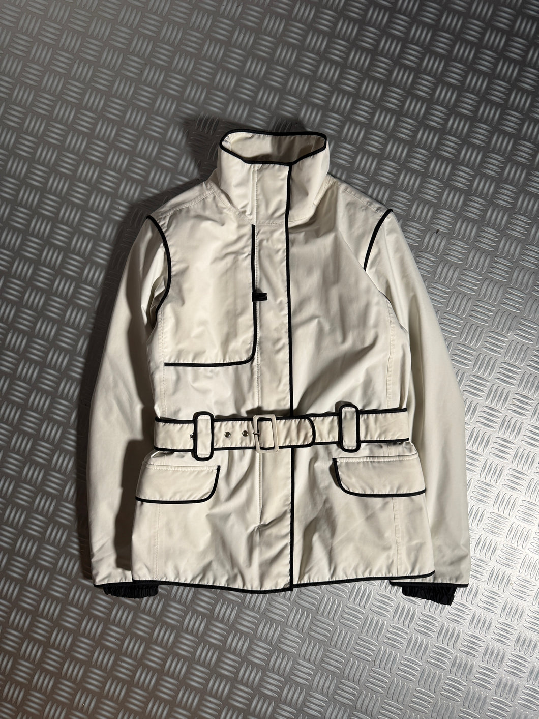 Prada Trompe L’oeil Outline Padded Jacket