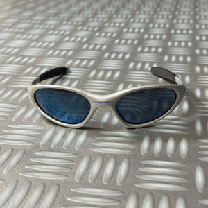 Oakley Minute Silver/Blue Sunglasses