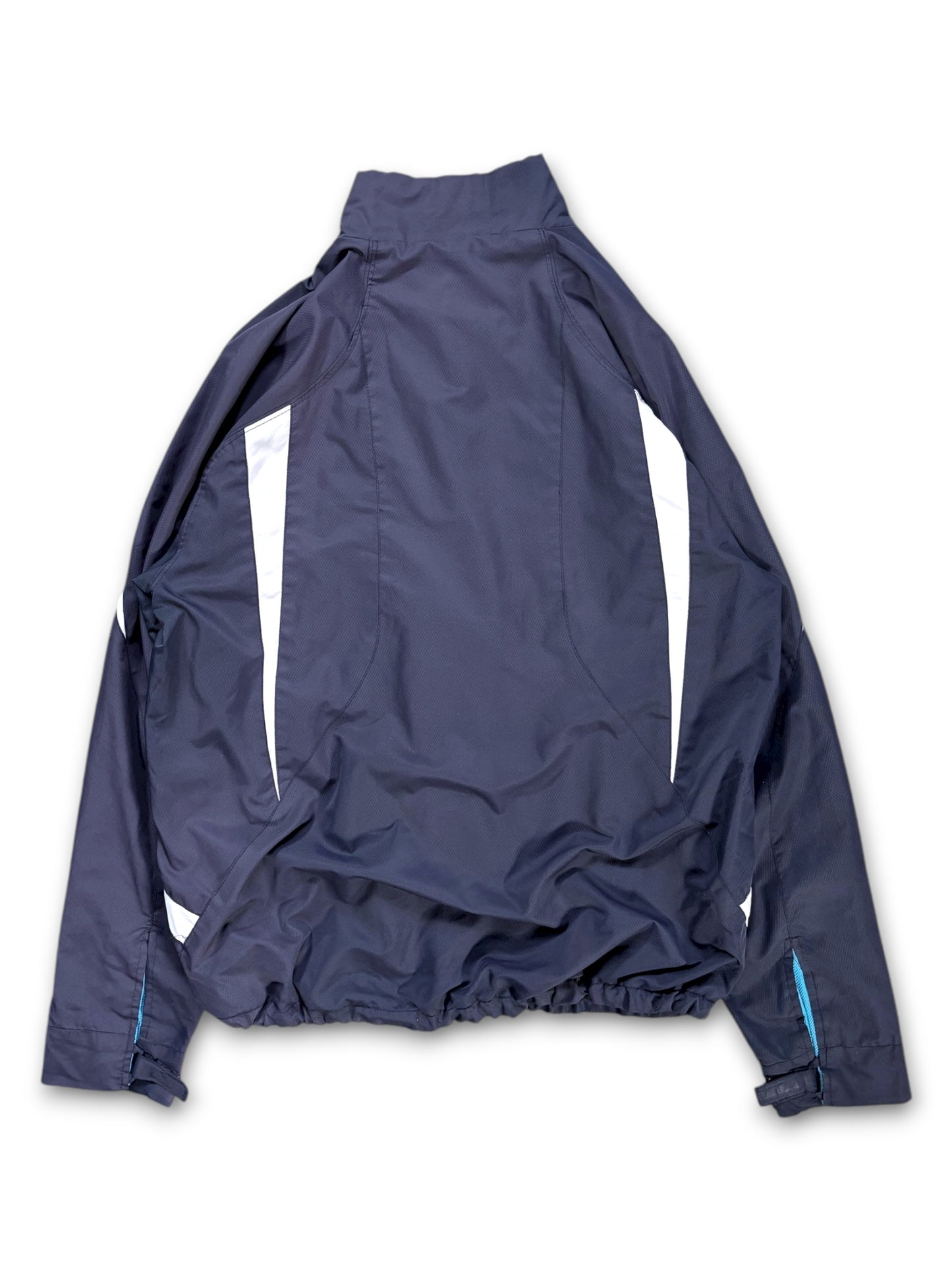 2007 Nike Midnight Navy Dual Front Pocket Windbreaker Jacket