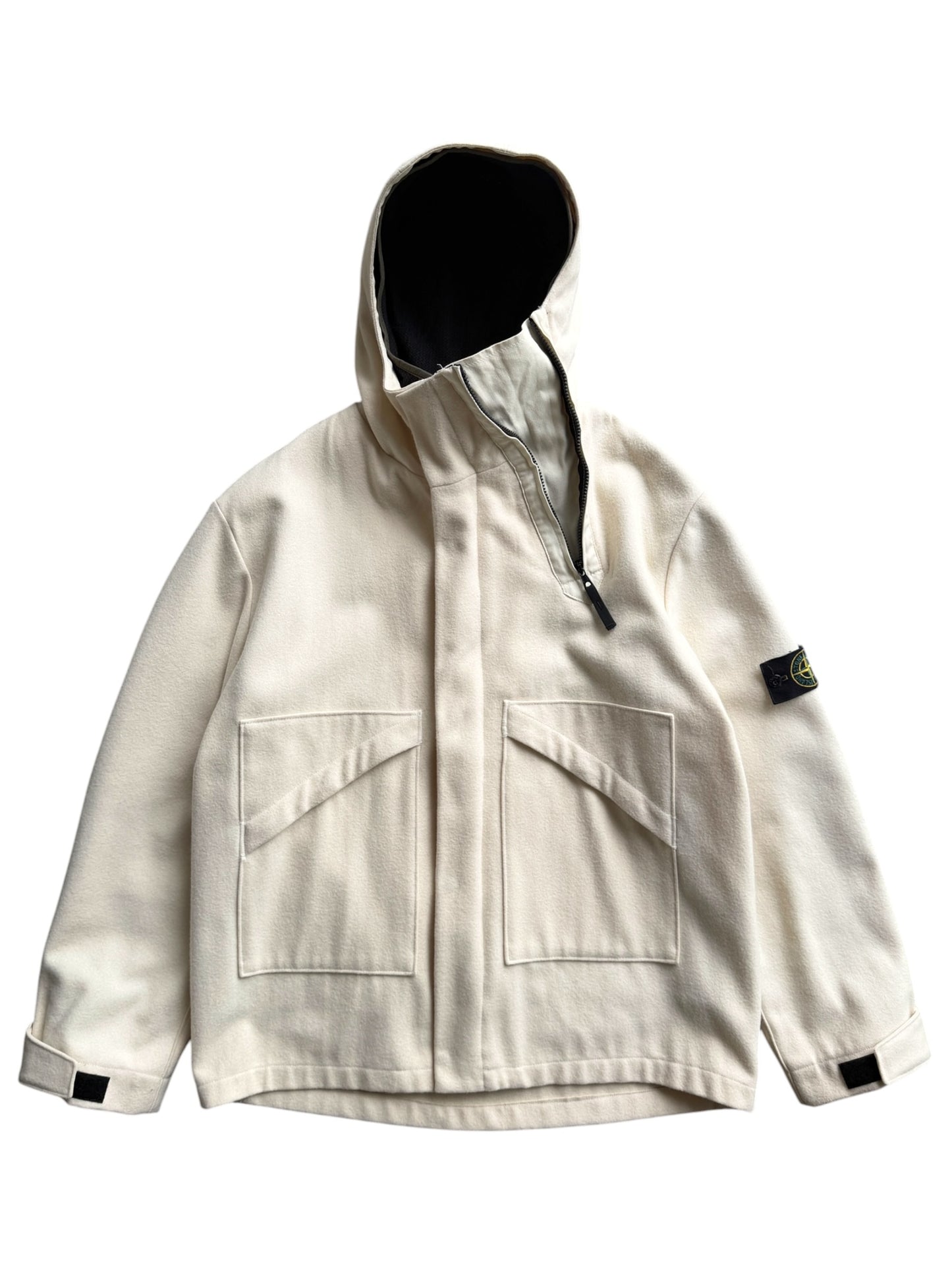 AW00’ Stone Island Asymmetric Zip Dutch Rope Jacket