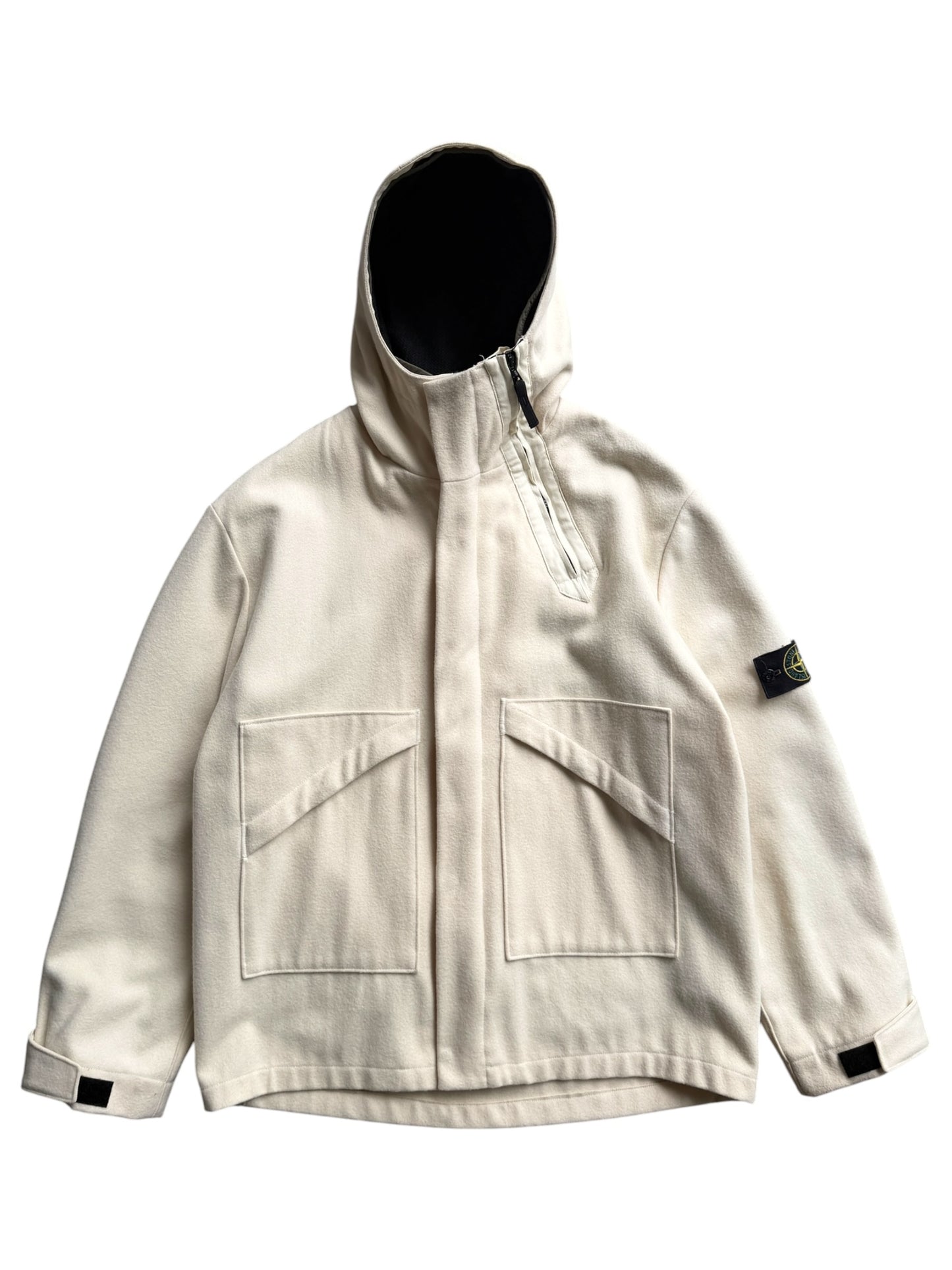 AW00’ Stone Island Asymmetric Zip Dutch Rope Jacket