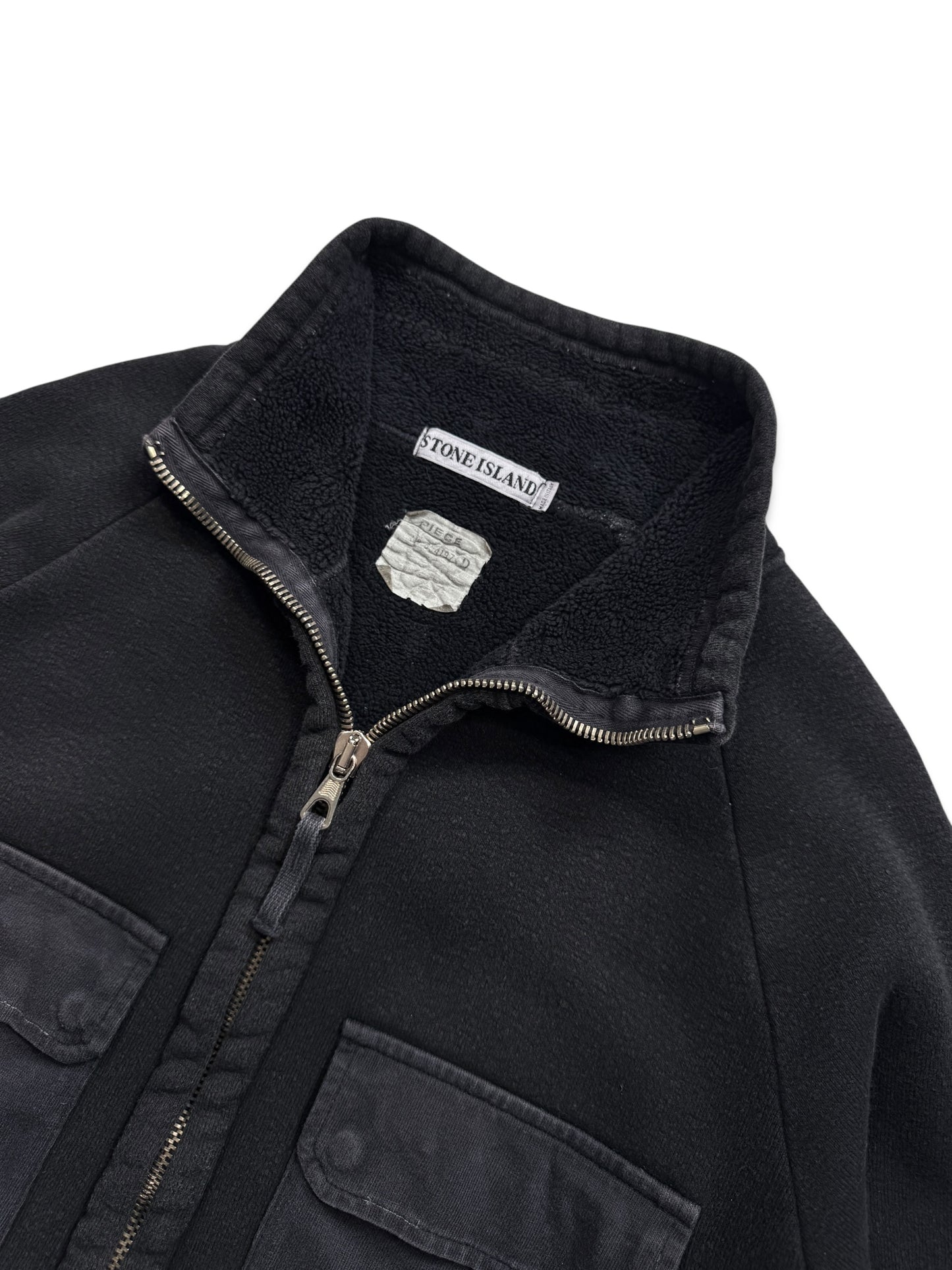 AW99 Stone Island Multi Pocket Fleece Lined Jacket
