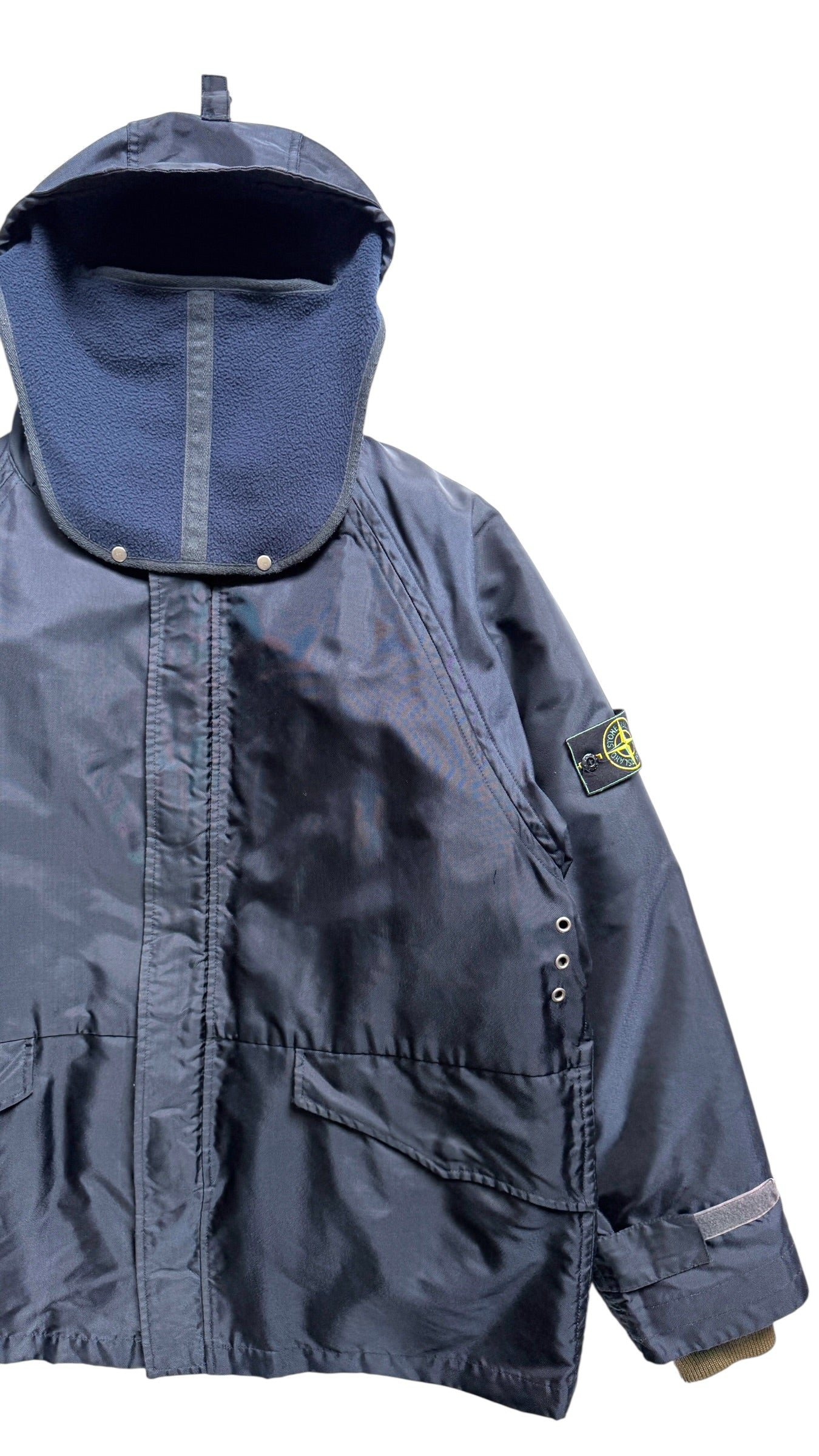 1990’s Stone Island Dutch Rope Balaclava Formula Steel Jacket