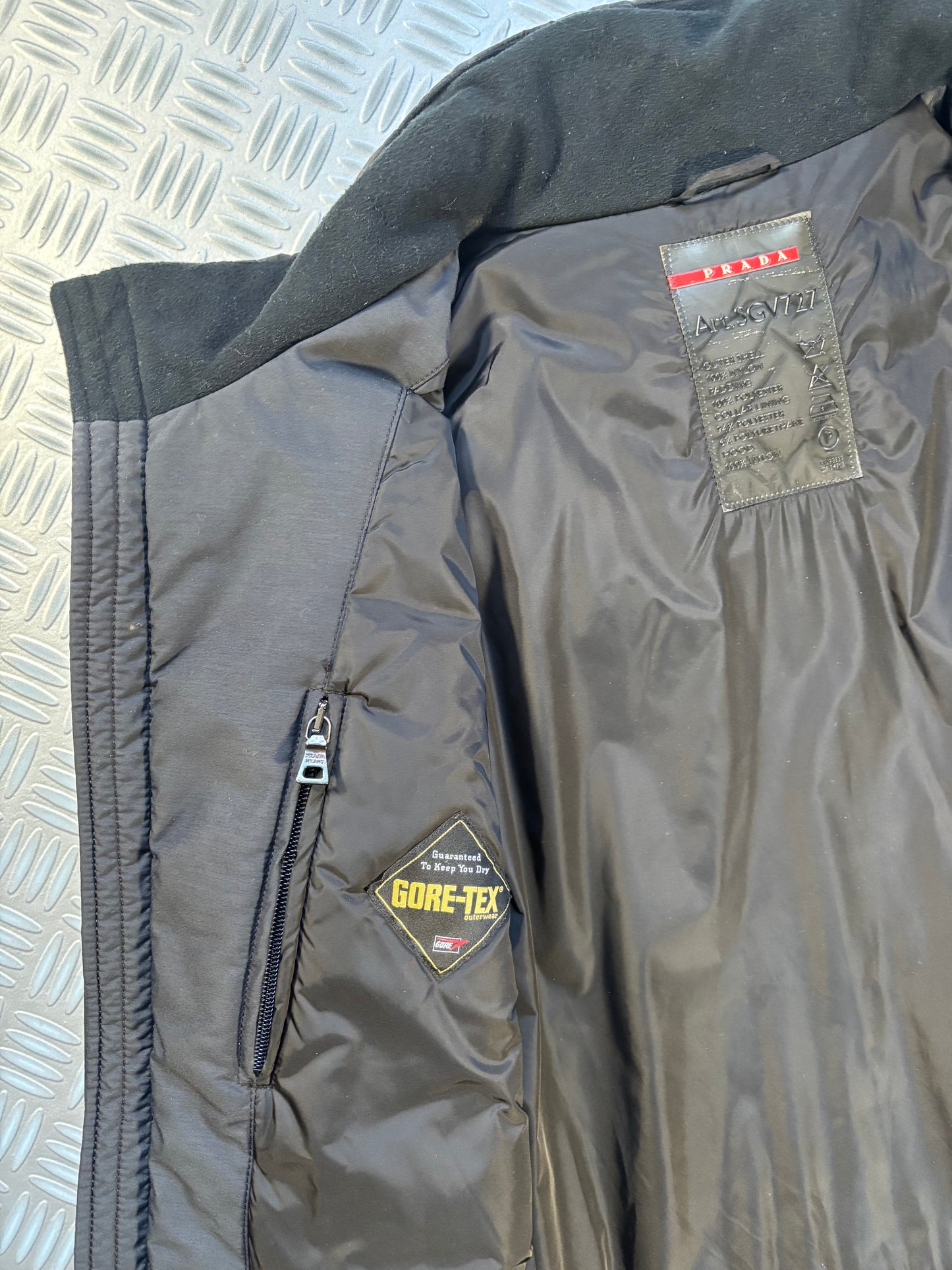 Early 2000's Prada Linea Rossa Gore-Tex Multi Pocket Jacket