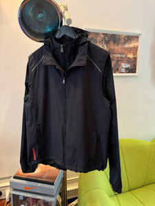 Early 2000’s Prada Sport Midnight Navy 2in1 Goretex Jacket