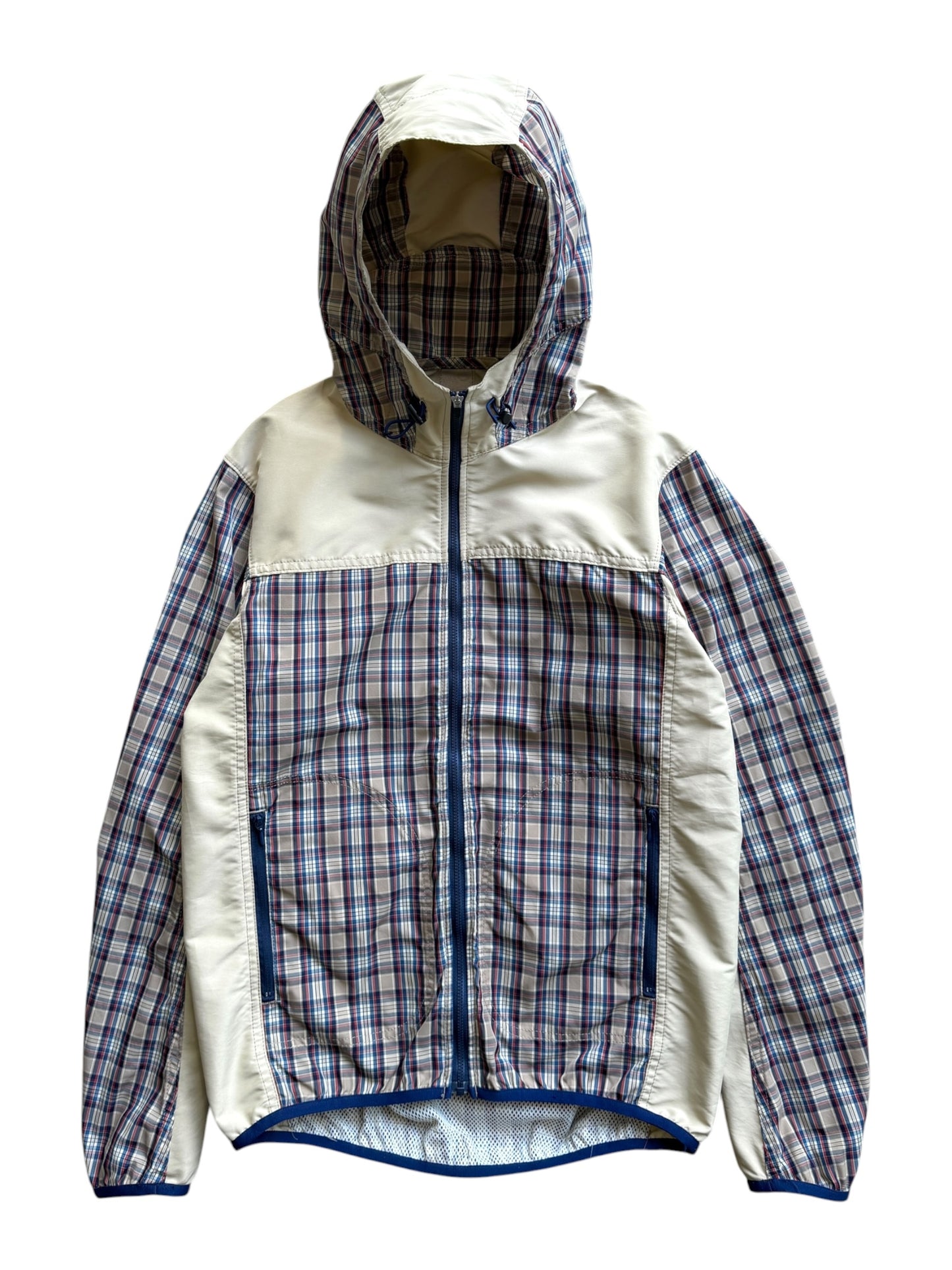 2012 Comme Des Garcons Plaid Hooded Jacket
