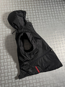 FW99' Prada Sport Packable Hooded Pullover Vest