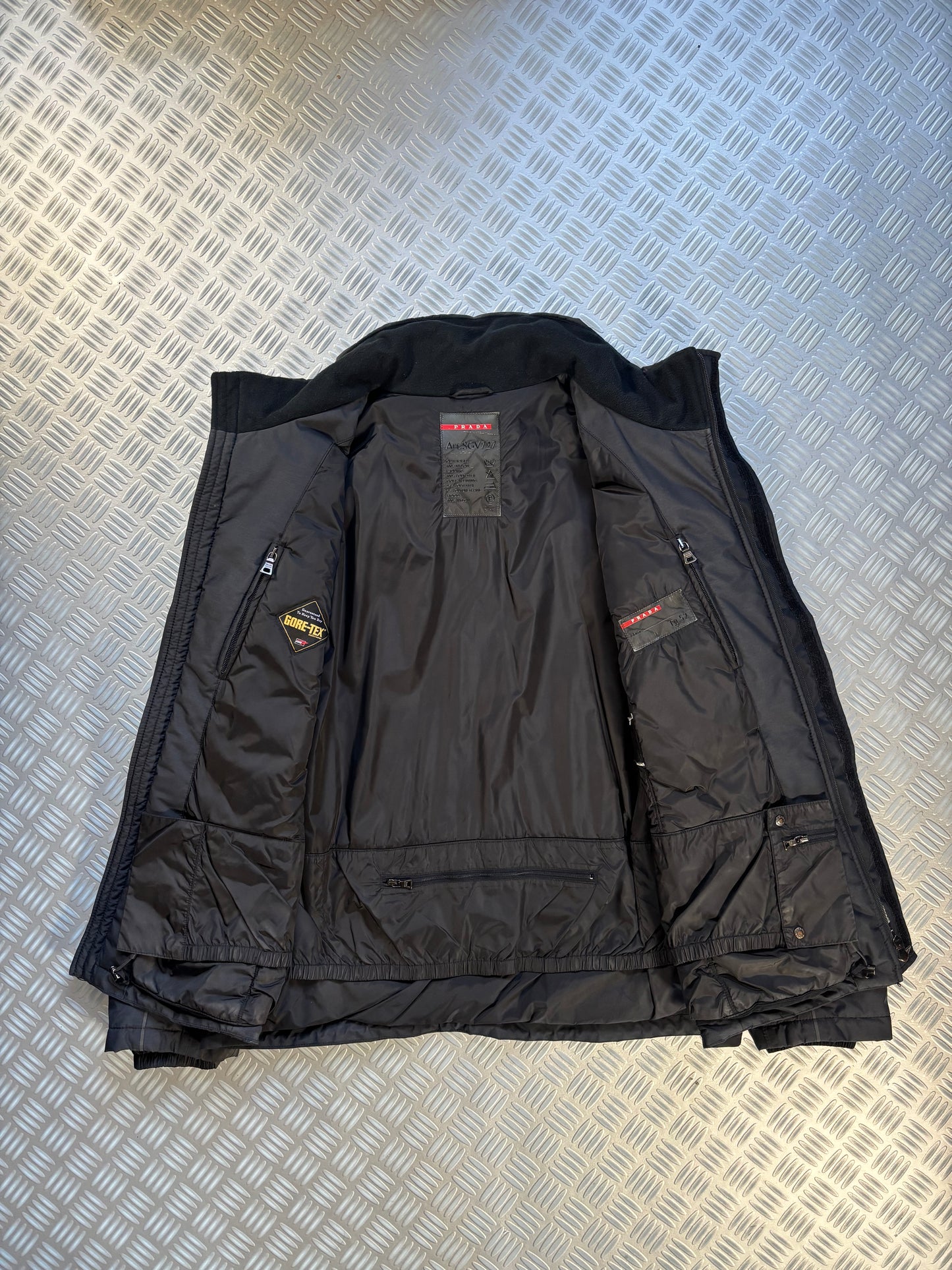 Early 2000's Prada Linea Rossa Gore-Tex Multi Pocket Jacket