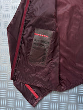 Load image into Gallery viewer, SS00’ Prada Sport 3M Burgundy Hooded Nylon Jacket