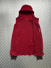 Load image into Gallery viewer, Prada Sport Wine Red Hooded Jacket