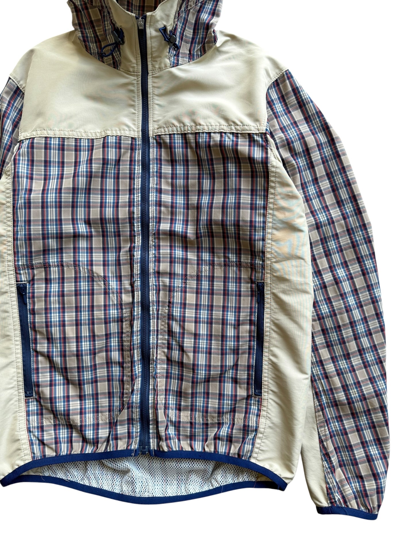 2012 Comme Des Garcons Plaid Hooded Jacket