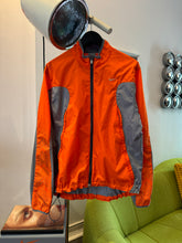 Carica l&#39;immagine nel visualizzatore di Gallery, Early 2000’s Nike Orange/Grey 3M Reflective Track Jacket - Large