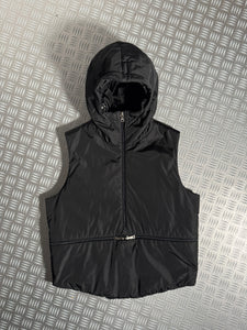 FW99' Prada Sport Packable Hooded Pullover Vest