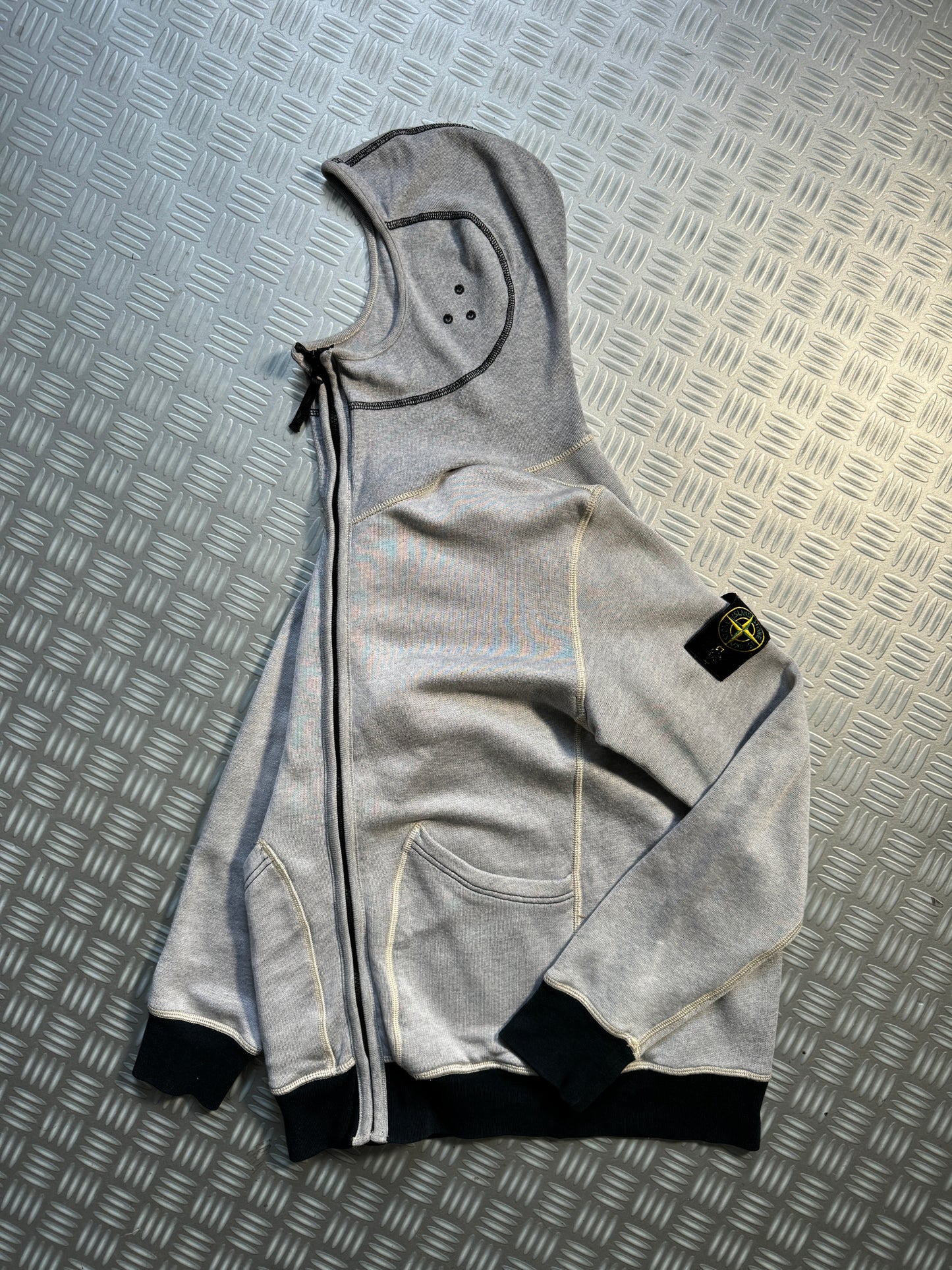 Early 2000’s Stone Island Balaclava Zipped Hoodie - Medium