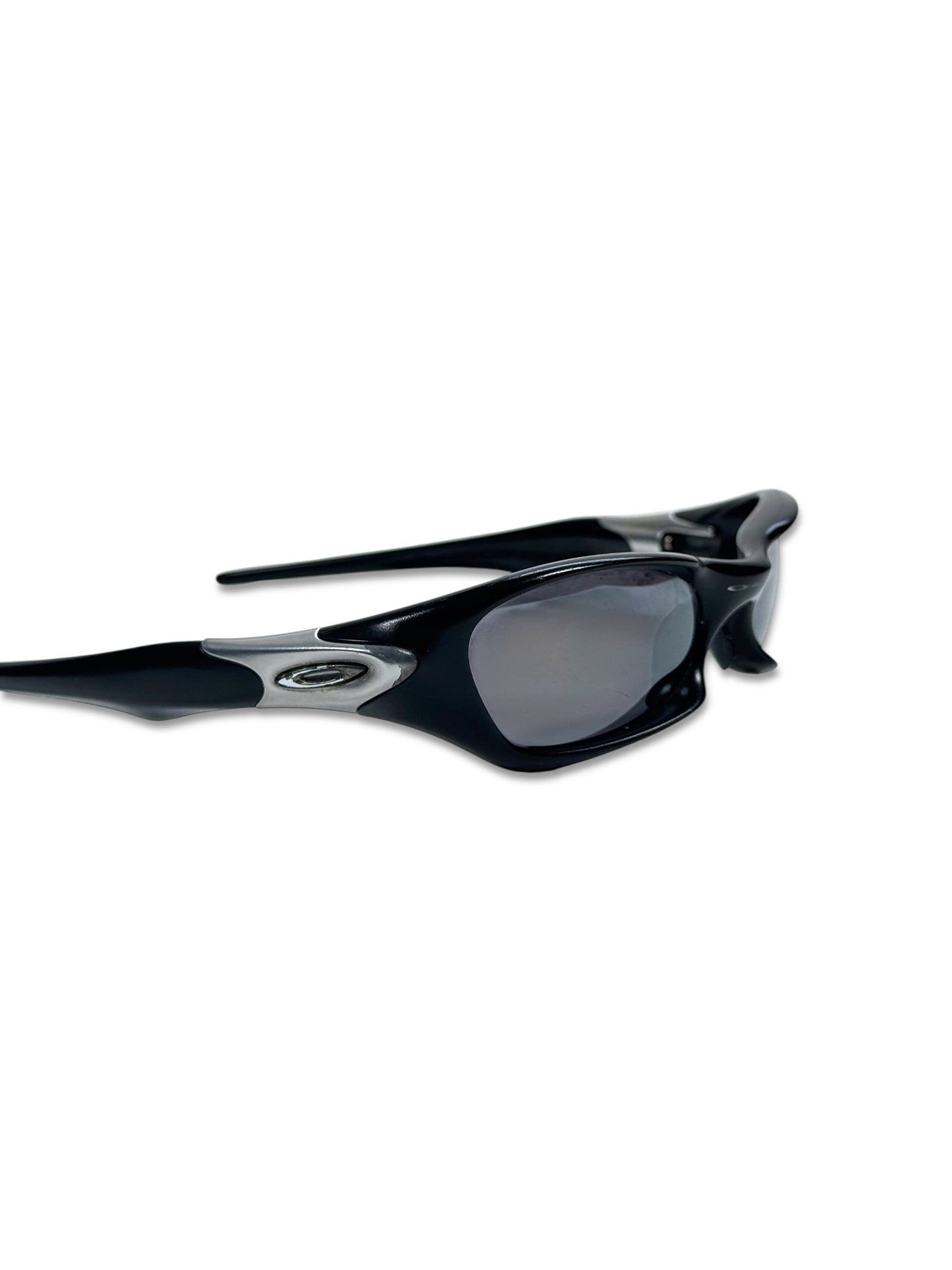 Oakley Jet Black/Silver Valve Sunglasses