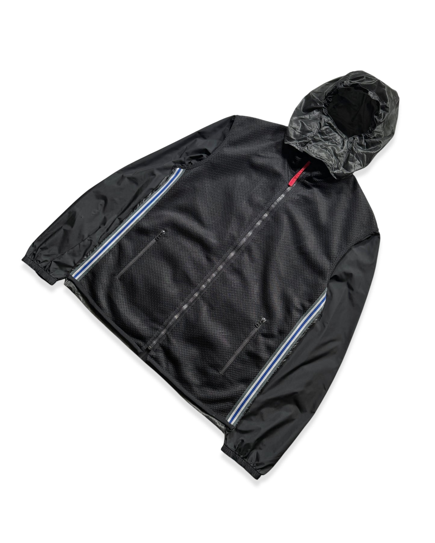 SS00’ Prada Sport Semi-Transparent Back Heavy Duty Mesh Jacket