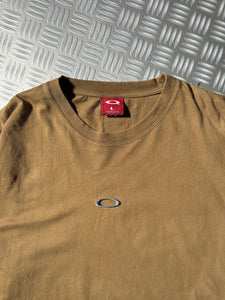 Early 2000’s Oakley Software Longsleeve Brown Tee - Large / Extra Large