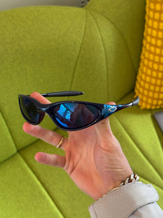 Oakley Royal Blue Floral Minute Sunglasses