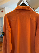 画像をギャラリービューアに読み込む, 1990&#39;s Stone Island Orange 1/4 Zip - Medium / Large