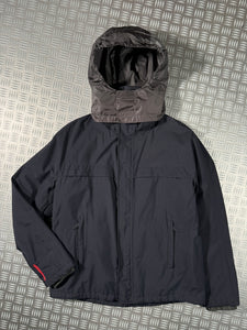 Early 2000’s Prada Sport Midnight Navy Gore-Tex Padded Jacket - Extra Large / Extra Extra Large