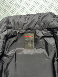 AW00’ Prada Sport Jet Black Padded Jacket