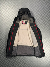 Load image into Gallery viewer, Early 2000’s Oakley Software Jet Black Transformable Front Pocket Jacket